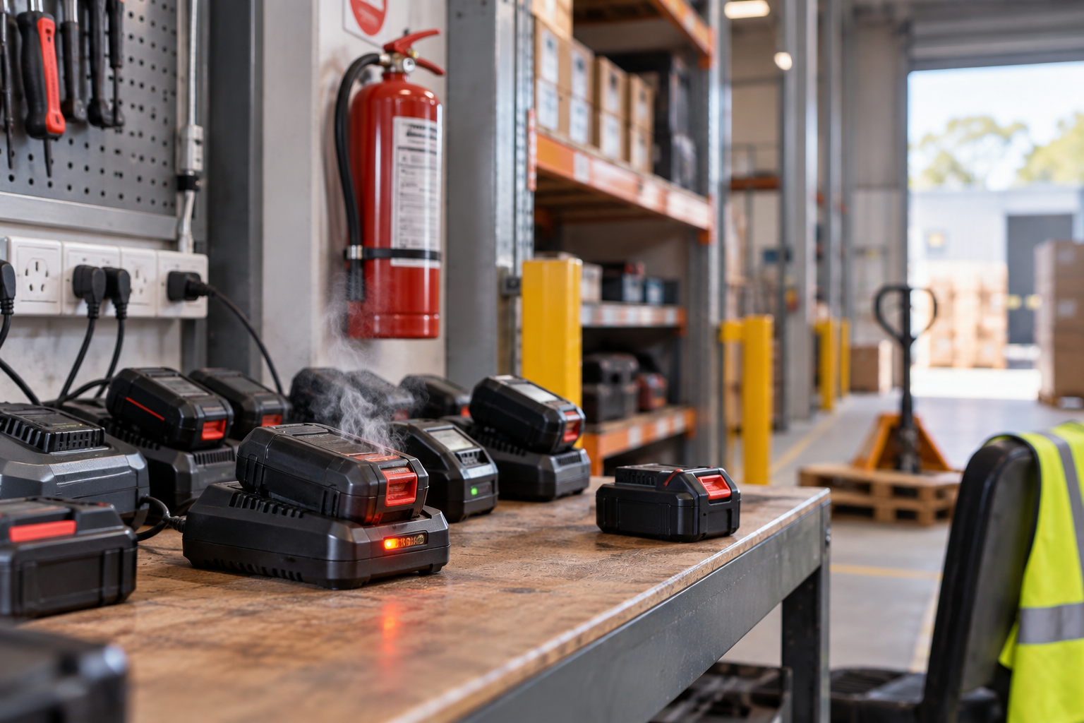 lithium-ion battery fires